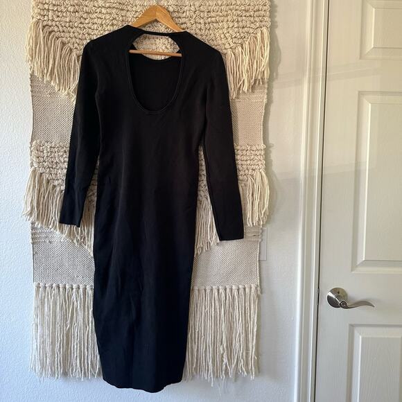 ALC Black Conley Sweater Dress - Picture 6 of 6
